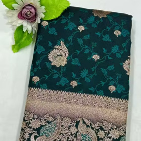 Premium Banarasi silk saree