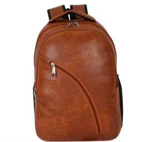 Unisex 25 Liters Laptop Backpack Bag Stylish Pu Leather School/College/Office & Travels
