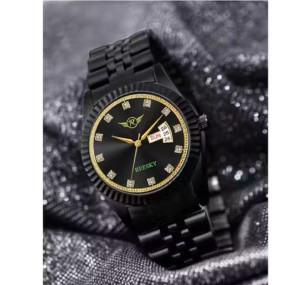 Men's Classic Design Analog Quartz Watches Fashion Business Watch Stainless Steel Waterproof Date Casual Wrist Watch for Men