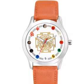 Astro Navagraha Watch Leather Lord Silicone Strap Analog Watch for Men's & Watch
