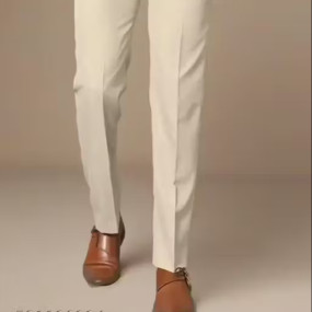 FORMAL TROUSERS FOR MEN || OFFICE PANTS FOR MEN || CREAM PANTS FOR MEN.
