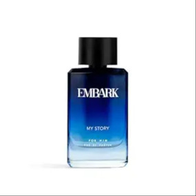EMBARK My Story For Him, Liquid Perfume For Men - 100Ml | Premium Eau De Parfume | Aquatic And Citrus Fragrance