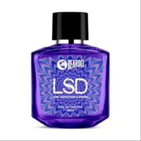 BEARDO Perfume LSD Eau De Parfum, Amber Spicy Scent, Strong EDP Long Lasting Fragrance Concentrated Sprays, Gift For Men, Husband, Boyfriend