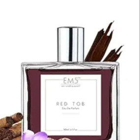 EM5 Red Tob | Unisex Perfume | EDP Spray for Men & Women | Strong and Long Lasting Fragrance | Spicy Tobacco Woody | Gift for Him/Her