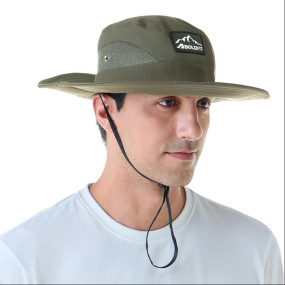 Boldfit Unisex Sun Hat for Men & Women with UPF Protection Wide Brim Outdoor Adjustable Fit, Breathable Fabric, Moisture-Wicking & Packable Design-Ideal for Hiking, Trekking, Fishing, Beach & Travel