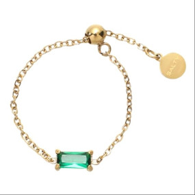 Anti Tarnish Self Love Finger Chain Ring for Women | Adjustable Fancy Jewellery Desig