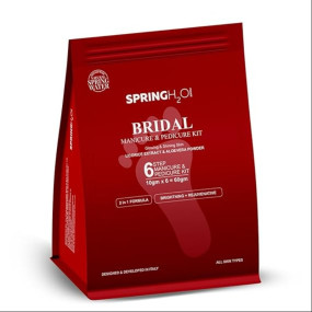Spring H2O Bridal Manicure & Pedicure Kit | Glowing and Shining Skin | Hand & Foot Spa Set for Glowing, Radiant Skin