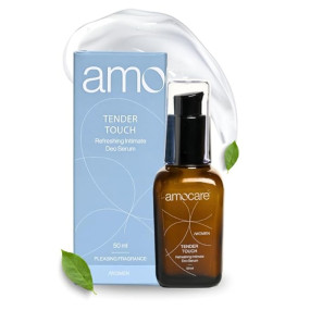 Amocare Intimate Deo Serum for Women for All Day Freshness | Sweat & Odour Prevention for Your Underarms & Private Parts | Non-Sticky Formula | Natural Actives | Pleasing Fragrance | 50 ml