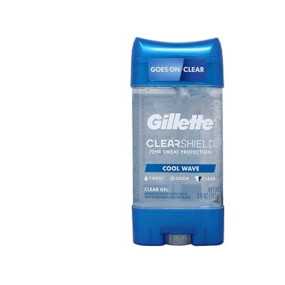 Gillette Anti-Perspirant Deodorant Clear Gel Cool Wave, 3.8 oz by Gillette