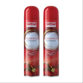 Top Collection Air Freshener - Strawberry, 300ml (Pack of 2)