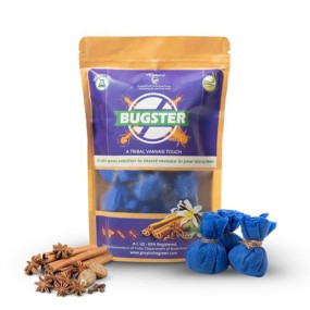 Grey to the Green – Bugster | Organic Pest Control Pouches for Kitchen & Food Storage – Natural Herbal Insect Repellent | Non-Toxic & Eco-Friendly | Pouch (Pack of 10)