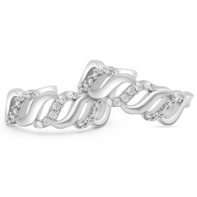 ZAVYA 925 Sterling Silver Rhodium Plated Toe-ring |Gift for Women and Girls | With Certificate of Authencity and 925 Hallmark