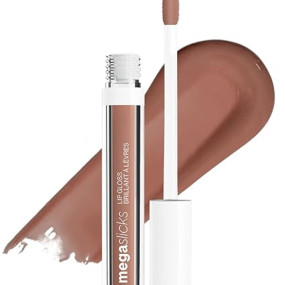 wet n wild MegaSlicks Lip Gloss, Ultra-Glossy, Vitamin-E Enriched, Ultra-Gloss High Shine Moisturizing, Cruelty-Free & Vegan