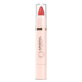 Mineral Fusion NEW Sheer Moisture Lip Tint, Buildable Lip Color, Hydrating Lip Balm with Jojoba Oil, Shea Butter & More, Hydrates & Nourishes, FD&C Dye-Free & Hypoallergenic, Courageous, Cherry-Red
