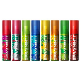 Spraymintt Mouth Freshener | Mukhwas | Breath Freshener | Oral Hygiene |175+ sprays of instant long lasting with Zero Calories Freshness | 8 flavour | 15g - Combo of 8