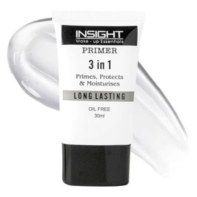 INSIGHT 3 in 1 Primer| Matte Finish|Primes,Protects & Moisturise| Oil Free With Pore Blurring| Long Lasting Formula|For All Skin Types - 30ml