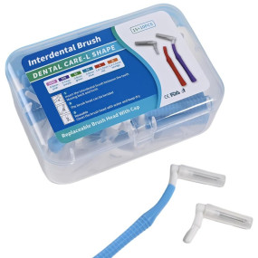 25 Pcs dental floss, Interdental Brush Ultra Tight Bristles Tooth Flossing Head Oral Dental Hygiene Brush Tooth Pick Flosser Toothpick Sticks For Teeth Oral Dental Care Brush Cleaning Tool