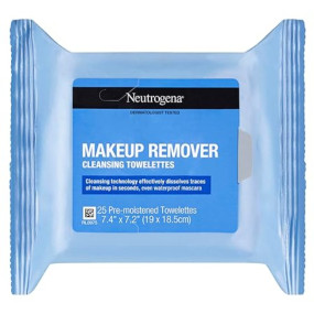 Neutrogena Makeup Remover Cleansing Towelettes Refill Pack, 25 Count