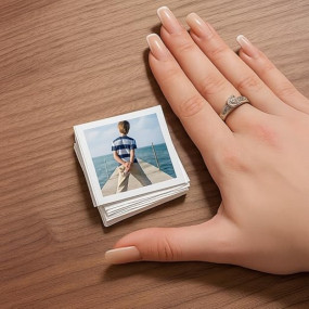 Brandian 24 Mini Photo Prints Tailor Your Space with Personalized Mini Photo Prints Unique Decor for Every Corner Size 3 x 3 Inch Multicolor (Pack of 24)