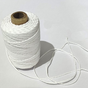 Polaris Fox Candle Making Cotton | 100gm Wick roll | Pack of 1 Cotton Wick roll for Candle Making | Can Make Upto 350-400candles of 6-7cm Height