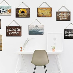 Here Comes The Bride Wooden Signs Hanging Wall Plaque, Rustic Wood Wedding Sign Wall Art Housewarming Home Decor For Valentine'S Day Wedding Home Outdoor Decor 6x12 inch