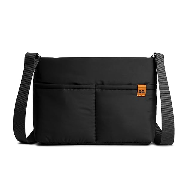 DailyObjects Printed Retreat Sling Crossbody Bag For Girls, Men and Women| Crafted with soft-touch Polyester | One Spacious Main Zippered Compartment and Two Deep Slip Pockets | Detachable Strap