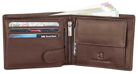 WildHorn Wildhorn India Brown Leather Men's Wallet (WH7311BROWN)