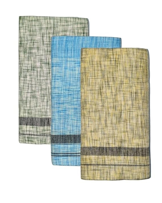 Self Design Traditional Lungi & Dhoti | Unstitched Pure Cotton | Ethnic Wear for Men | Daily Home Use