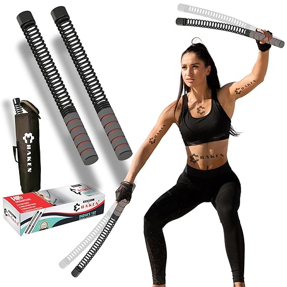 B Rope+ by Chaken® | Ropeless Battle Rope for Home & Gym | Full Body Workout, Cardio, Strength Training | Portable Fitness Tool for HIIT, CrossFit, Core & Endurance