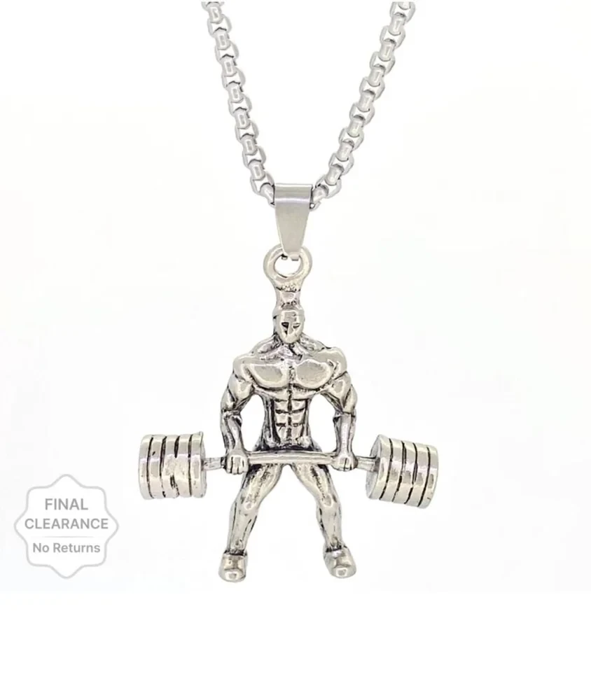 Gym Dumbbell Pendant