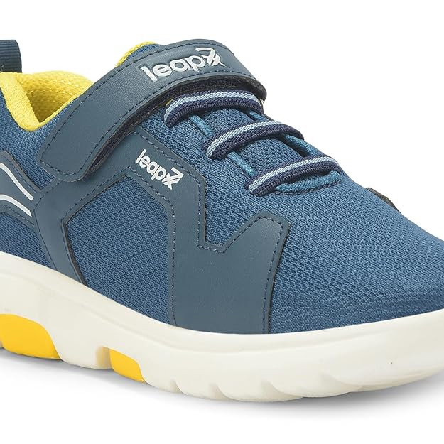 Liberty Ethan-E Sports Non Lacing Walking Shoes for Kids with Mesh Outsole | Comfortable Footbed | Lightweight & Durable | Trendy Design