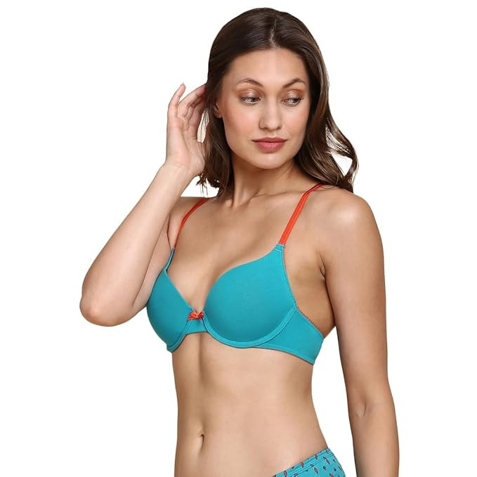 Van Heusen Women Wired Padded Push-Up Bra - Anti Bacterial, Plush Back No Slip Strap