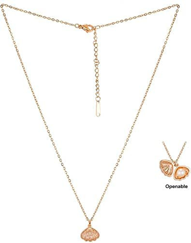 Gold Plated Solitaire Pendant Necklace for Women | Anti Tarnish & Waterproof Chain | Minimal Diamond-Style Single Stone Necklace | Office Wear & Party Jewelry
