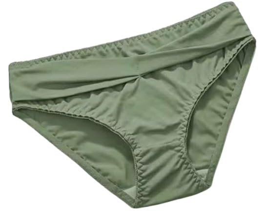 Womens Cotton Blend Solid Low Rise Bikini Knicker | Soft Stylish Panties Shape Wear | Panty Brief for Saree Salwar Innerwear for Women | Beach wear Pantie