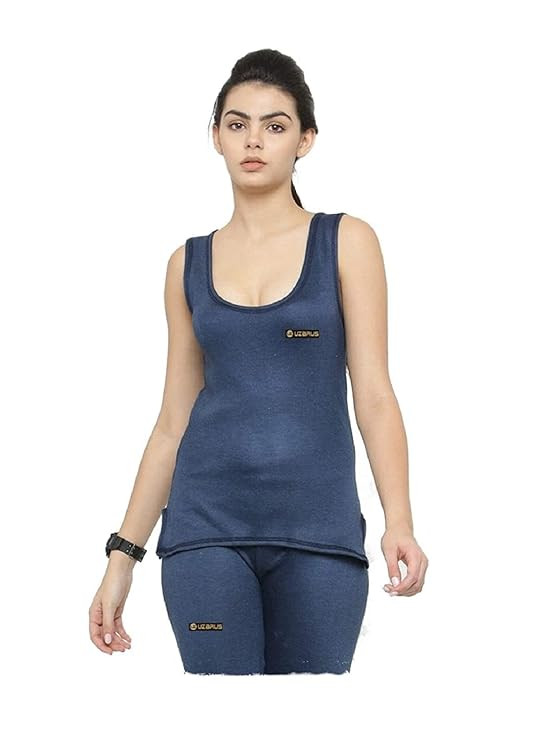 UZARUS Women's Thermal Top and Lower Set