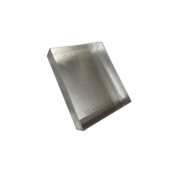 Aluminium Rectangle Cake Mould | 1/2 kg Capacity (Small in Size) |Brownie Tray Baking Tin | 5x7x2 Inch | Oven Safe & Rust Resistant (Small Size)
