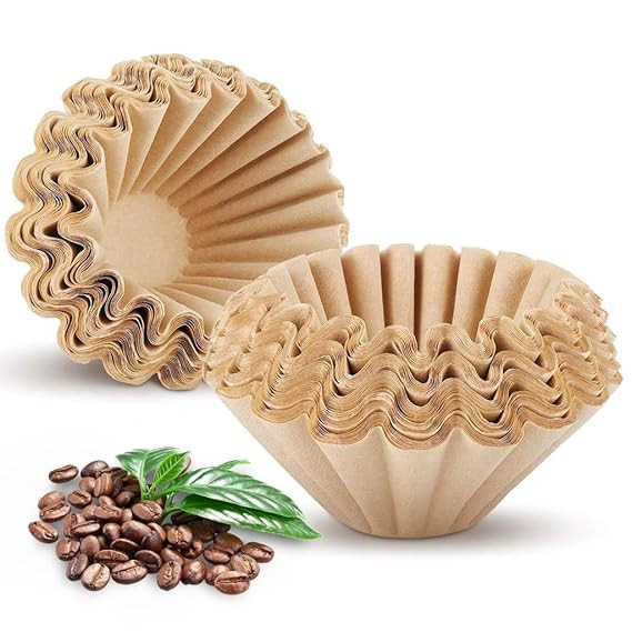 Supvox® 100Pcs Pour Over Coffee Filters 185/50 Disposable Cone-Shaped Coffee Filters Paper Unbleached Filter Coffee Pour Over Filter Coffee
