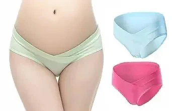 SHAPERX® Maternity Underwear | Pregnancy Postpartum Panties | Briefs Under The Bump Plus Size