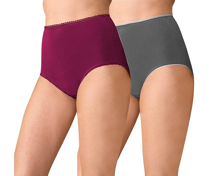 Pepperika Women's High Waist Soft Cotton Stretchable Underwear Brief Full Coverage Maternity Pregnancy C-Section Recovery After Delivery Panties Combo (Colours and Prints May Vary)