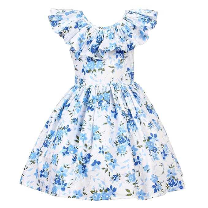 Baby Girls Cotton Printed Frocks Dress
