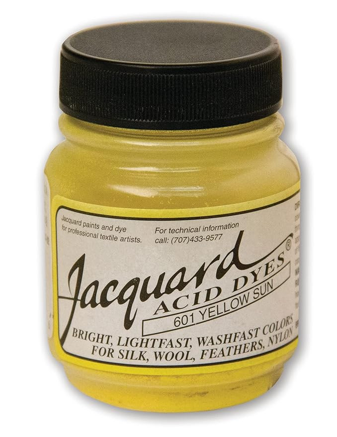 Jacquard Acid Dyes 1/2 Ounce-Yellow Sun