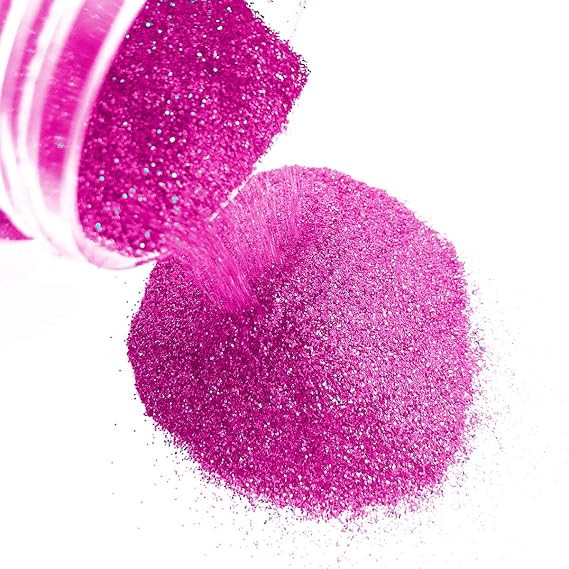 Sparkling Glitter Powder (100 Grams) (Premium Shimmer) (Pink Diamond)