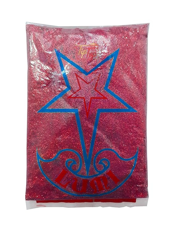 Sparkling Glitter Powder (100 Grams) (Premium Shimmer) (Pink Lumi Flake)