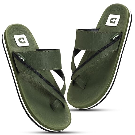 Men’s Comfort Slippers with Cross Strap Design | Cushioned Footbed & Shock Absorbing Sole | Lightweight Everyday Wear Slippers for Office, Home & Casual Walking