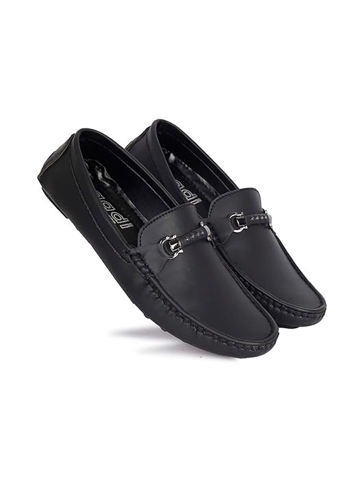 AADI Men's Synthetic Leather Outdoor Loafer Shoes