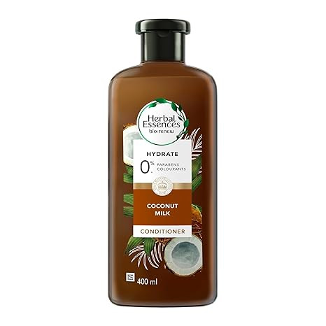 Herbal Essences Coconut Milk CONDITIONER- For Hydration- No Paraben, No Colorants, No Gluten , 400 ML