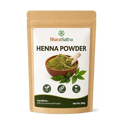 Henna Powder 200g | 100% Pure Henna Powder for Hair Care | Natural Mehendi Powder for Hair Conditioning & Hair Pack