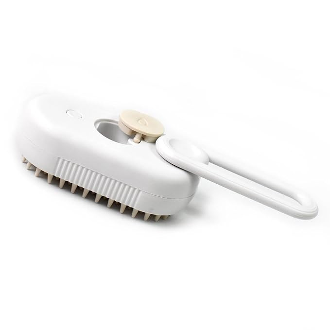 ILUMAN Electric Spray Handle Massage Brush, Hair Removal Brush Steam (1 Pc)