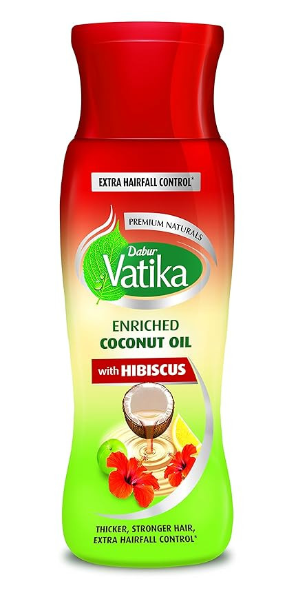 Dabur Vatika Enriched Coconut Hair Oil With Hibiscus, 150 Ml