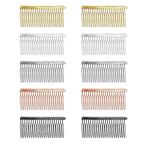 SATRA TRADERS (Size : 73MM 10PCS) Hair Accessories Hair Clip/Comb Pin/Jooda Pin For Hair Accessories Raw Material Making (Mehandi)